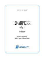GIULIANI M.-120 ARPEGGI DALL'OP 1 PER CHITARRA