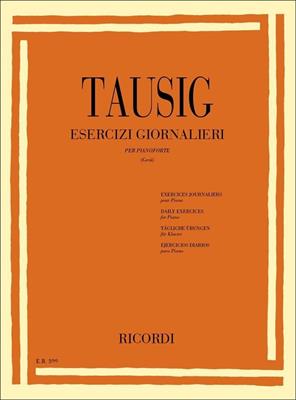 TAUSIG K.-ESERCIZI GIORNALIERI PER PIANO *REV.CESI*