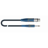 CAVO PER MICROFONO XLR FEMMINA/JACK MONO 4,5M QUIKLOK RKSM300