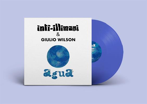 INTI ILLIMANI -AGUA *VINILE BLU TRASPARENTE 180GR*