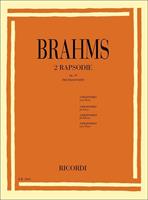 BRAHMS J.-2 RAPSODIE OP 79 X PF *RICORDI*