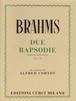 BRAHMS J.-2 RAPSODIE OP 79 X PF *REV.CORTOT*