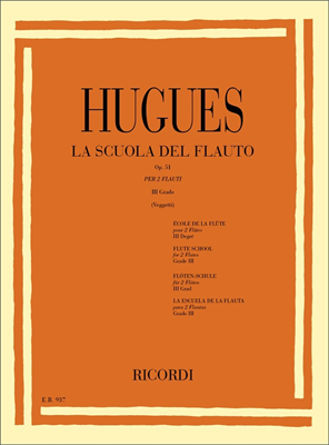 HUGUES -LA SCUOLA DEL FLAUTO OP 51 GRADO 3