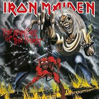 IRON MAIDEN -THE NUMBER OF THE BEAST *1982* *LP*