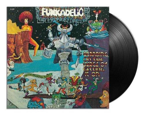 FUNKADELIC -STANDING ON THE VERGE OF GETTING ON *LP*