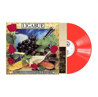 LIGABUE -LAMBRUSCO COLTELLI ROSE AND POP CORN *VINILE ROSSO*