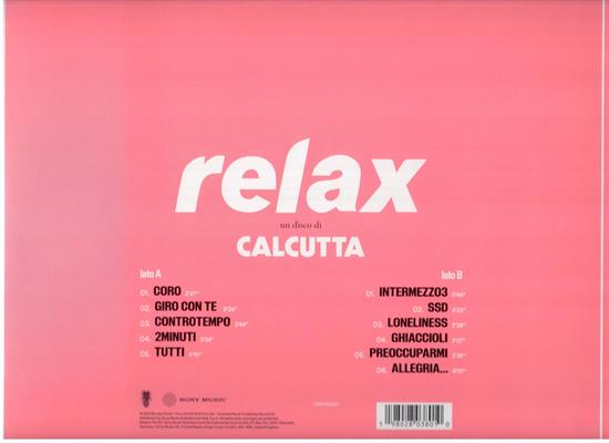 CALCUTTA -RELAX *EDIZIONE LIMITATA COLORATA BLU*