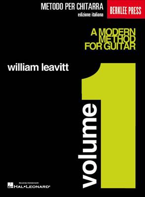 LEAVITT W.-METODO MODERNO PER CHITARRA VOL 1 *EDIZIONE ITALIANA*