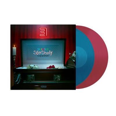 EMINEM -THE DEATH OF SLIM SHADY *2-LP COLORATI BLU E RED*