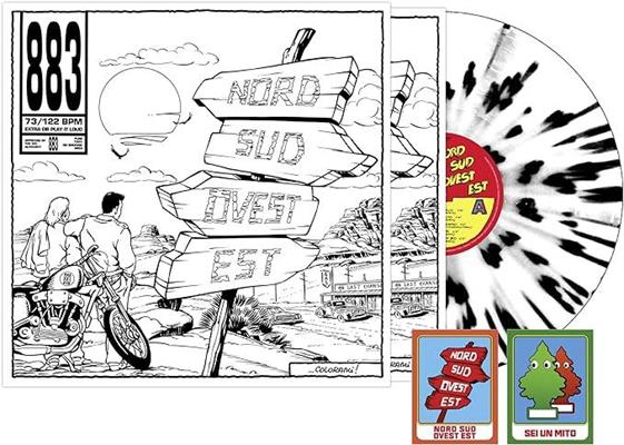 883 -NORD SUD OVEST EST *VINILE COLORATO SPLATTER*