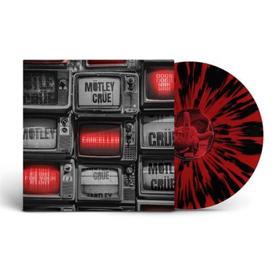 MOTLEY CRUE -CANCELLED *VINILE EP COLORATO ROSSO E NERO SPLATTER