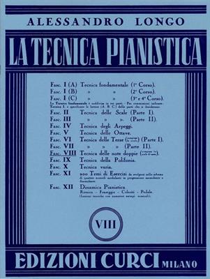 LONGO A.-TECNICA PIANISTICA VOL 8 NOTE DOPPIE