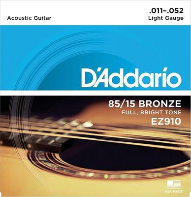 MUTA 0,11 X CHITARRA ACUSTICA *D'ADDARIO* *EZ-910*