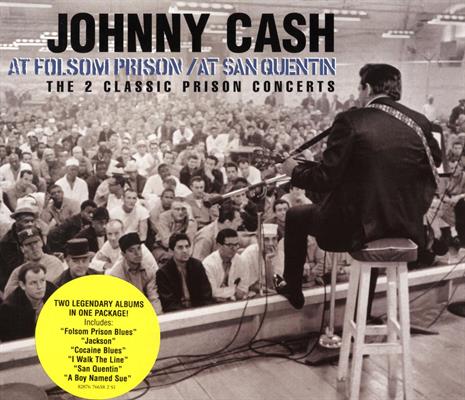 JOHNNY CASH -AT SAN QUENTIN / AT FOLSOM PRISON *2-CD*